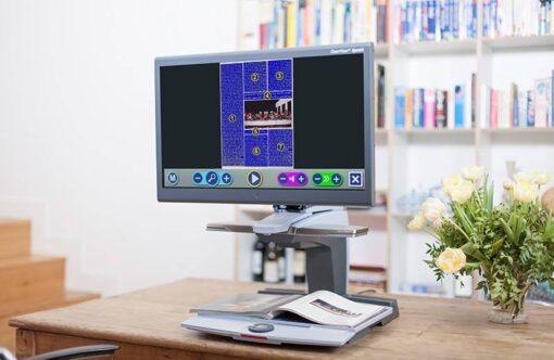 Optelec ClearView+ Speech Desktop Video Magnifier