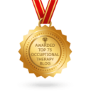 Awarded Top 75 Occupational Therapy Blog Medal