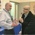 Stu Flom at Carroll Center for the Blind Tech Fair