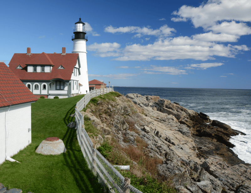 Lighthouse in Portland ME