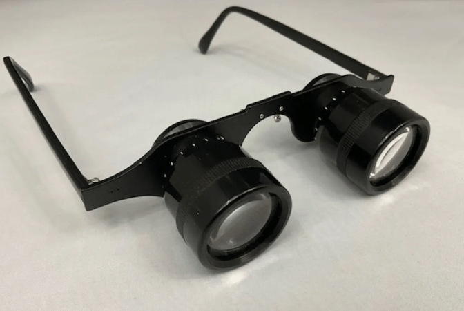 Binoculars for low vision