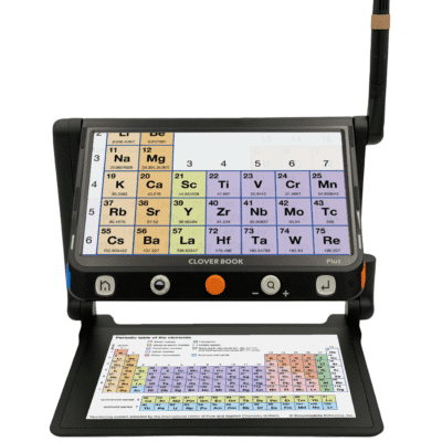 CloverBook Plus with periodic table