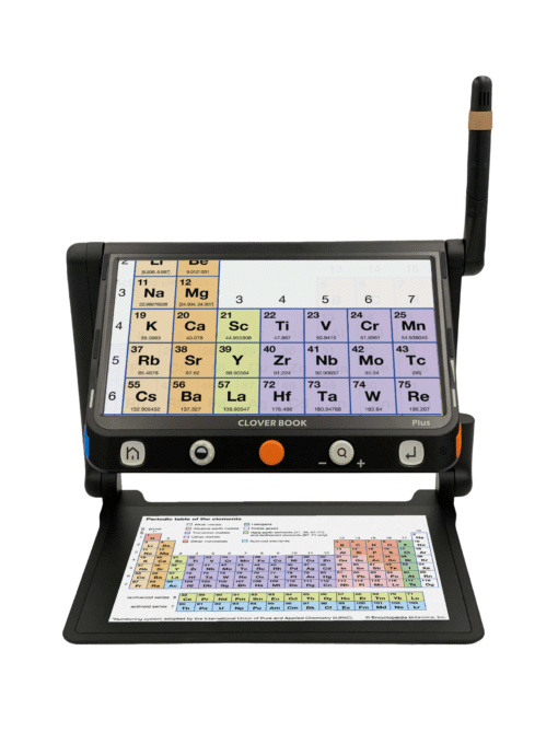 CloverBook Plus with periodic table