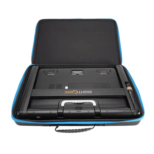 CloverBook Plus XL in protective carrying case