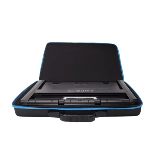 CloverBook Lite XL inside protective carry case