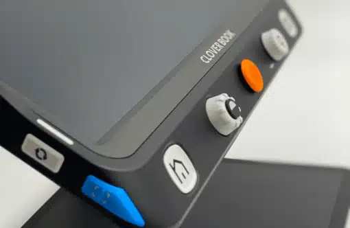 CloverBook Lite XL close-up of control knobs