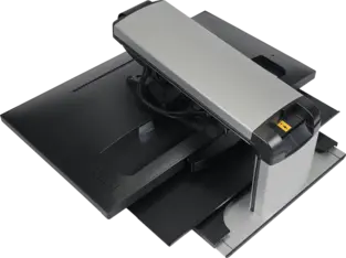 Side view of the Veo Uno when folded